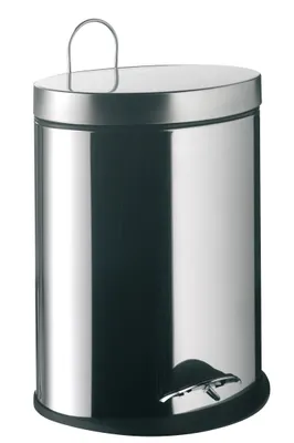 Produktbild von EMCO Emco Abfallbehälter SYSTEM 2 Standmod. mit Deckel oval 5 l Edelstahl