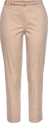 Produktbild von VIVANCE Chinohose mit kleinem Beinschlitz sand Größe 40