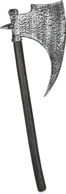 Produktbild von Wikinger Axt Beil grau-schwarz 45cm - Einheitsgröße