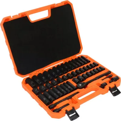 Zdjęcie produktu dla RealG RC-K-1336 Zestaw nasadek udarowych 3/8", 50 sztuk