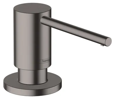 Image de Hansgrohe Accessories - Distributeur de détergent A41, 500 ml, noir brossé chrome 40438340