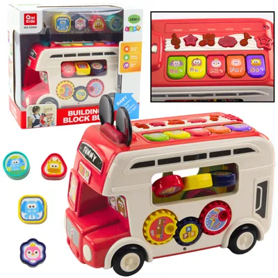 Immagine prodotto di Il selezionatore di autobus educativo interattivo si illumina di rosso