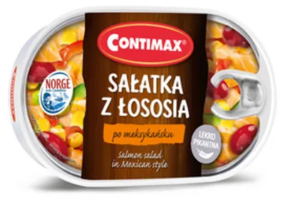 Obrázok produktu pre Sałatka z łososiem meksykańska Contimax 170 g