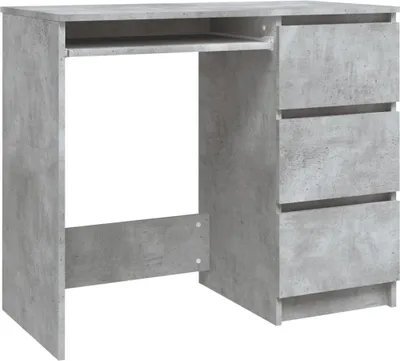 Produktbild von Schreibtisch Betongrau 90x45x76 cm Holzwerkstoff