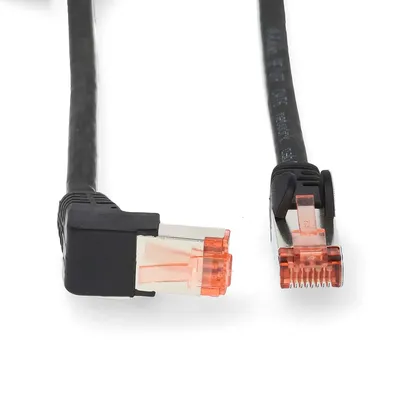 Obrázok produktu pre Sieťový kábel Nedis CAT6 - RJ45 samec - RJ45 samec - SF/UTP - 5,00 m - Okrúhly - LSZH - Čierny - Obal