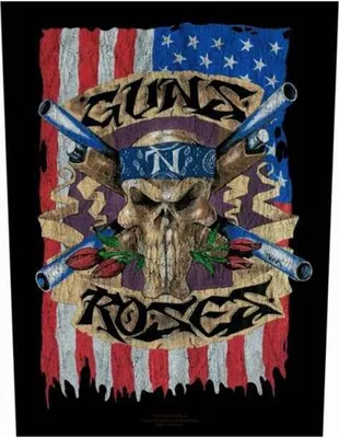 Produktbild von Guns N Roses Flag Rückenaufnäher