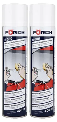 Produktbild von 2x Förch R530 Intensiv-Scheibenreiniger-Schaum Glasreiniger streifenfrei 400ml