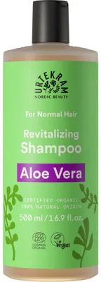 Zdjęcie produktu dla Urtekram Aloe Vera Shampoo, 500 ml, Szampon, Użytkownicy nieprofesjonalni, Kobiety, Włosy normalne, Nawilżający, Wzmacniający