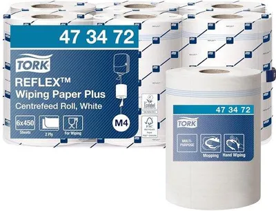 Produktbild von Famanu Centerfeed Papierrollen 2-lagig - 6 Rollen
