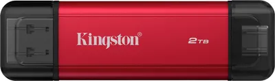 Immagine prodotto di Kingston Technology 2TB Dual USB-A/C Portable SSD, Up to 1050MB/s USB 3.2 Gen 2