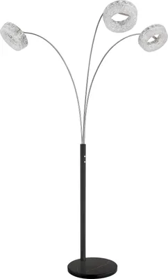 Produktbild von GLOBO Lighting Stehleuchte LAUREL LBH 82.50x102x190 cm schwarz
