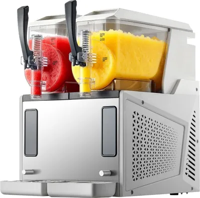 Produktbild von Slushie-Maschine, 3 l/100 oz x 2 Tanks, Slushy-Maschine für zu Hause, kein Eis erforderlich, Frozen-Drink-Maker, Margarita-Maker mit Selbstreinigungsfunktion, für gefrorene Margaritas, Frappés, Milchshakes und mehr