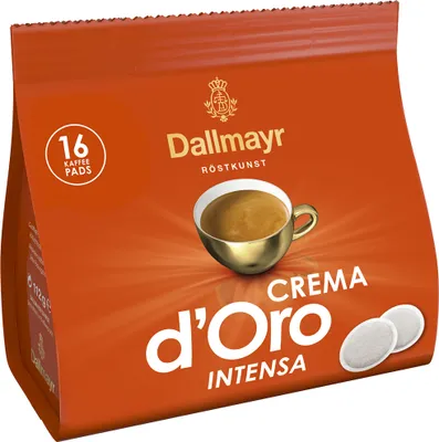 Produktbild von Dallmayr Crema d'Oro Intensa | 16 Kaffeepads
