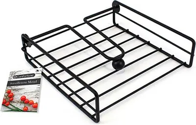 Produktbild von Serviettenring Confortime Schwarz Metall (19 x 19 x 5 cm)