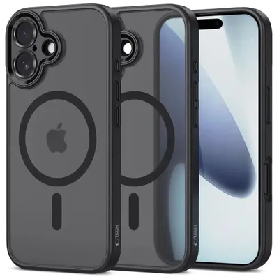Immagine prodotto di Tech-Protect Magcam Custodia Magsafe per Iphone 17 - Nero opaco