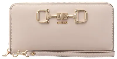 Produktbild von GUESS SWVG9910146 JANIE SLG LARGE ZIP AROUND stone