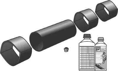 Image de KE Kelit PEX40 KELIT PEX, manchon de raccordement CASAFLEX, 111, 1 pièce.