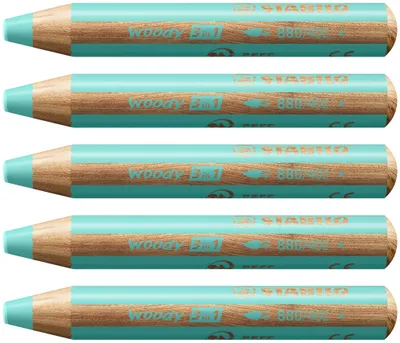Produktbild von STABILO - Buntstift, Wasserfarbe & Wachsmalkreide - woody 3 in 1