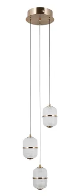 Image de LED 15W ALANI PND-34375-3-HBR Suspension Italux