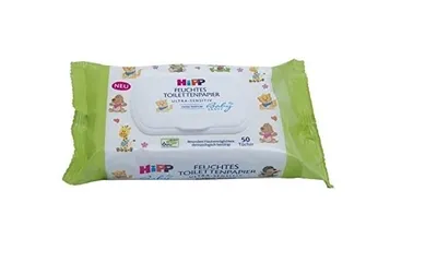 Zdjęcie produktu dla HiPP, Baby Soft, Chusteczki nawilżane, 50 sztuk (PRODUKT Z NIEMIEC)