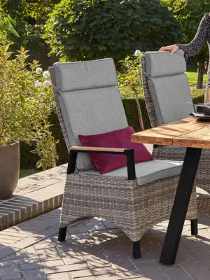 Produktbild von Gartenstuhl outdoor KERAMO BHT 58x110x75 cm bunt Stapelstuhl