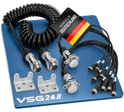 Imagen del producto de Kit de vehículo tractor y remolque ELITE | 4 cámaras