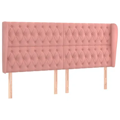 Zdjęcie produktu dla VidaXL 3118357, Różowy, Poliester, Drewno, 1830 mm, 118 cm, 128 cm, 230 mm