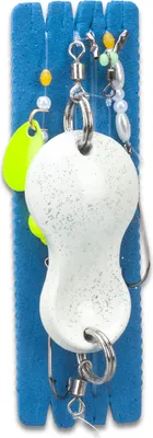 Produktbild von AQUANTIC Flatfish Spoon Rig Gr.1/0 110cm 0,5mm 0,4mm 80g