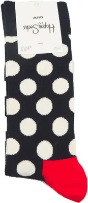 Produktbild von Happy Socks Big Dot Sock, uni sokken