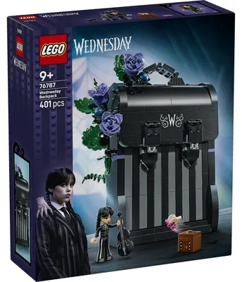 Productafbeelding van LEGO Batoh Wednesday, Bouwset, vanaf 9 jaar, Kunststof, 401 onderdelen, 635 gram