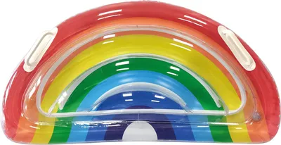 Produktbild von Surfer 80x40cm Rainbow mit 2 Griffen Spielring
