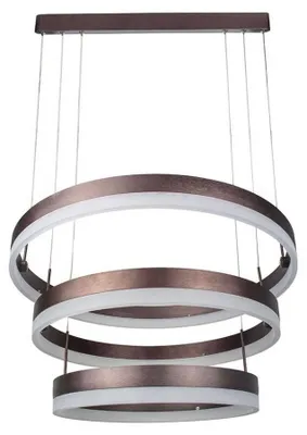 Zdjęcie produktu dla Żyrandol LED VT-82-3D brązowy 86W Ciepła biel 4550lm metal wym:120x60x60cm IP20 V-TAC
