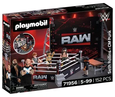 Immagine prodotto di PLAYMOBIL 71956 WWE: Set da collezione "Il ring"