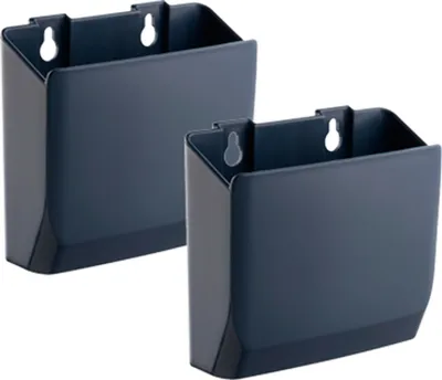 Produktbild von my wall HZ 6 L Zubehörhalter Aufbewahrungsboxen Wandbefestigung 2 Stück HZ6L