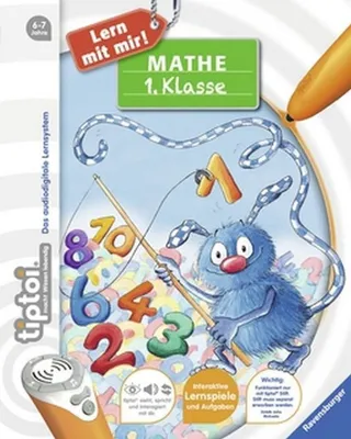 Produktbild von Ravensburger tiptoi® Buch Lern mit mir! Mathe 1. Klasse