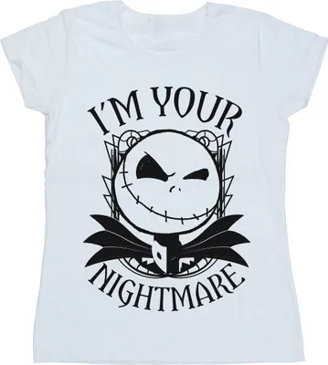 Produktbild von Disney - "Nightmare Before Christmas" T-Shirt für Damen BI35572 (XL) (Weiß)
