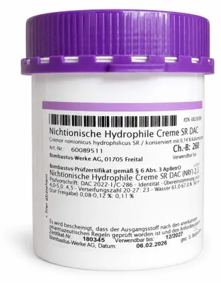 Produktbild von Bombastus UNGUENTUM EMULSIFICANS aquosum N SR NRF S.26 250g PZN 00229352
