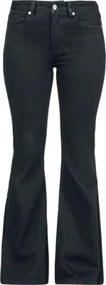 Produktbild von RED by EMP Damen schwarze Boot Cut Jeans W30L32