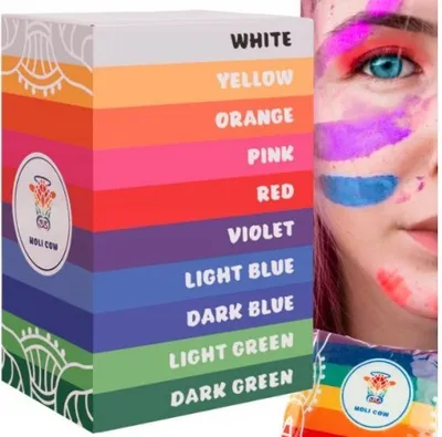 Produktbild von Holi Powder Kolory Proszek Festiwar Kolorów 10Szt