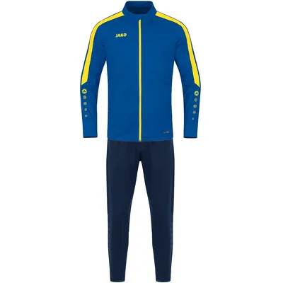 Produktbild von JAKO Unisex Trainingsanzug Polyester Power, Farbe:royal/citro, Größe:S