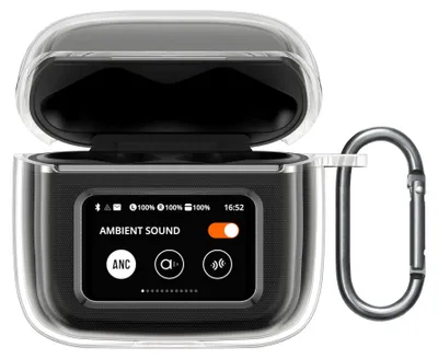 Produktbild von kwmobile Hülle für JBL Tour Pro 3 Case - TPU Silikon Schutzhülle - Kopfhörer Cover - Transparent