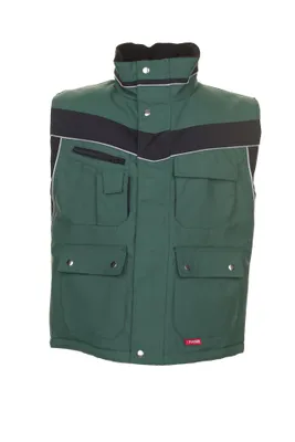 Produktbild von Planam Winterweste Plaline Gr. 3XL grün/schwarz