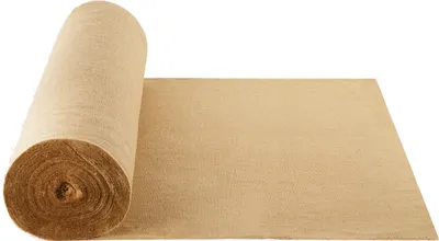 Immagine prodotto di VEVOR Rotolo di iuta naturale, 40" x 300 ft & 50 x 50 ad alta densità, versatile per decorazioni, artigianato, matrimoni, giardinaggio
