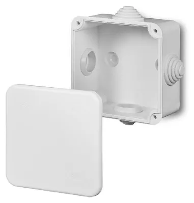 Image de Boîte électrique de surface Elektro-Plast Nasielsk 80 x 80 x 42 mm 0242-00