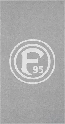 Produktbild von Fortuna Düsseldorf Strandtuch Kaiserswerth weiß
