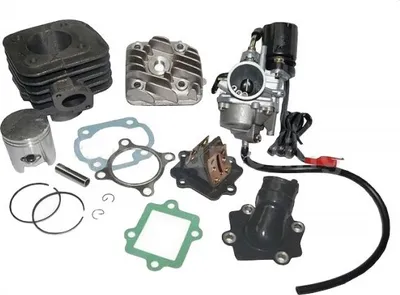 Produktbild von 50ccm Zylinder KIT Kopf & VERGASER Satz für Explorer Race 50 Zylinderkit