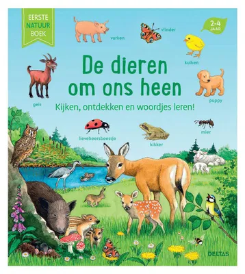 Productafbeelding van Deltas, die Tiere um uns herum, Pappbuch (2–4 J.)