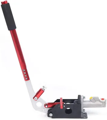 Obrázek produktu pro Hydraulická ruční brzda pro auta, Hydraulická brzda pro úpravy aut, Ruční brzda Fly Off Drift Vertical Standing Rally, červená