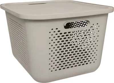 Produktbild von Korb "aera" 19,6l mit leinendeckel - 5 five simply smart