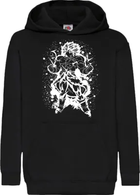 Immagine prodotto di Felpe con cappuccio per bambini Dragon Anime Manga Ball Z Goku 05, 9-11 Jahr - 140 / Noir
